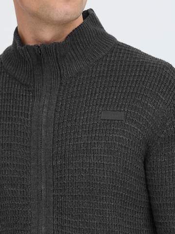BLEND Gebreid vest ' BHMPattix ' in Grijs