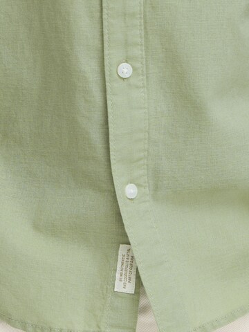 BLEND - Ajuste regular Camisa ' BHBAY LINEN ' en verde