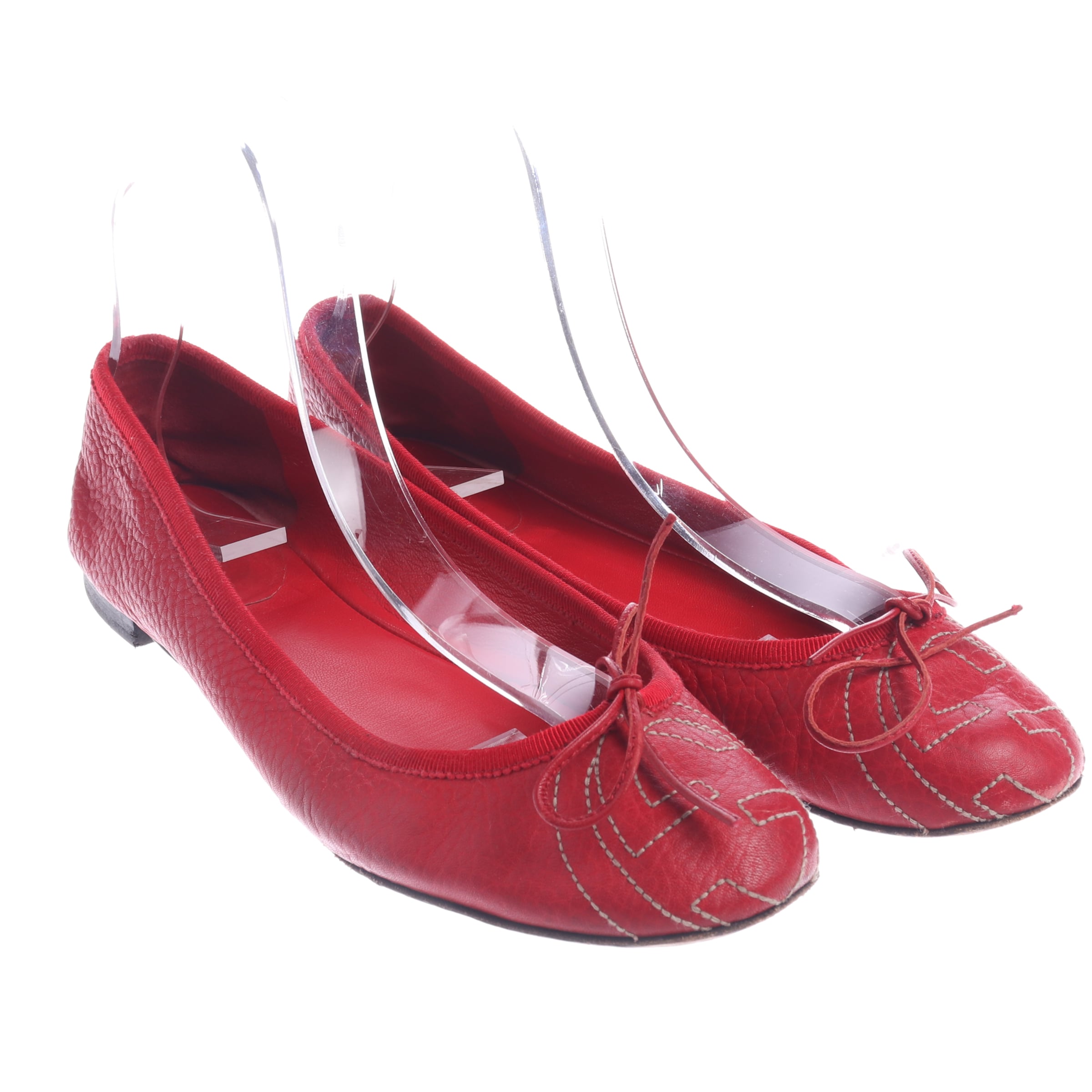 Gucci Flats & Loafers in 37,5 in Red, Item view