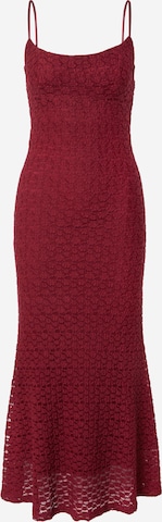 raudona Bardot Kokteilinė suknelė 'LOUISA': priekis