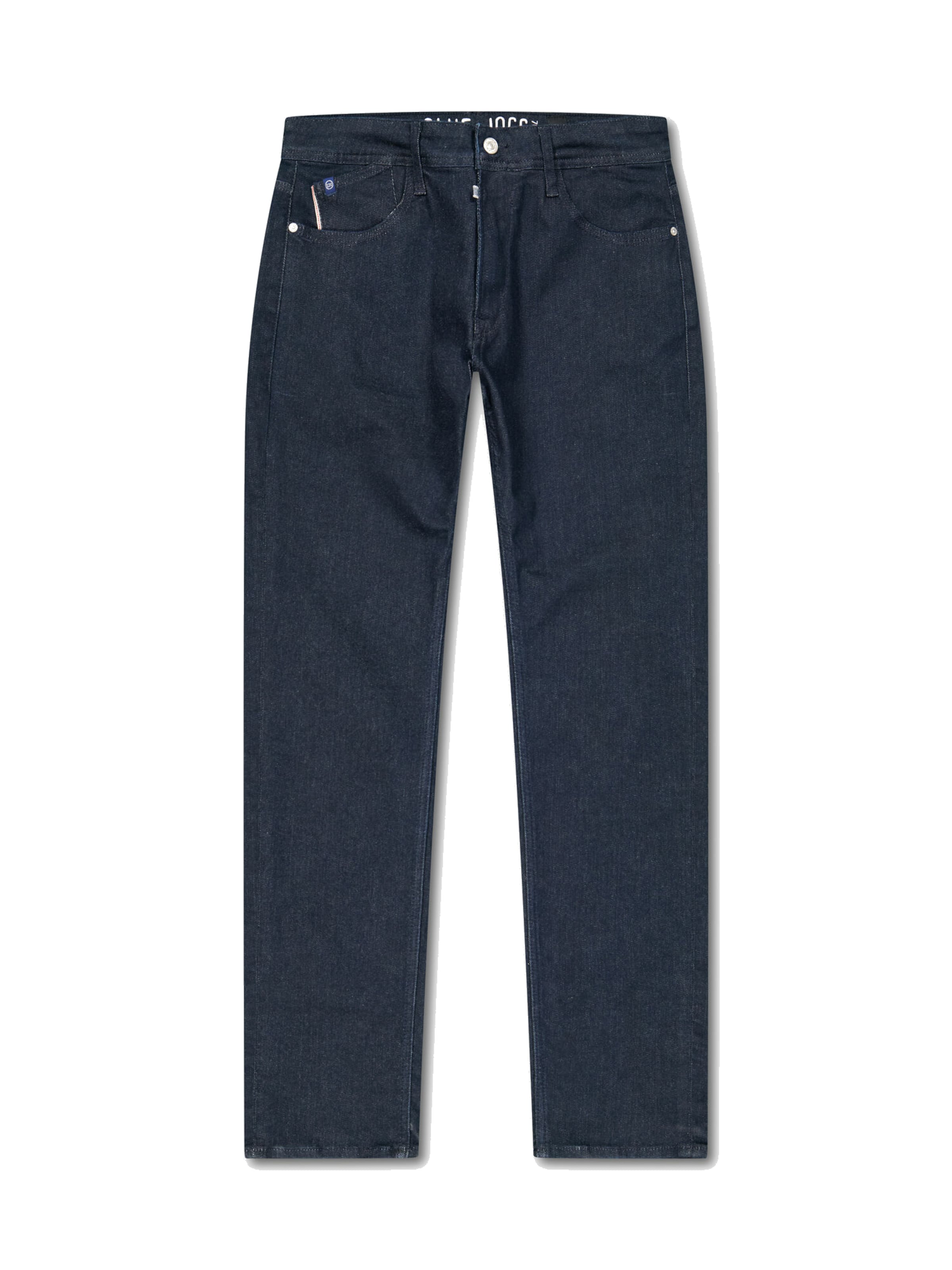 Coupe slim Jean Le Temps Des Cerises en bleu : devant
