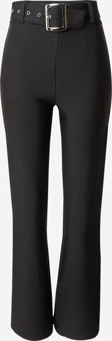 Karen Millen Flared Pants in Black: front