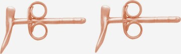 Gemshine Earrings 'Maritim Nautics Walflosse Walfischflosse' in Pink