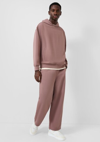 Sweat-shirt QS en marron