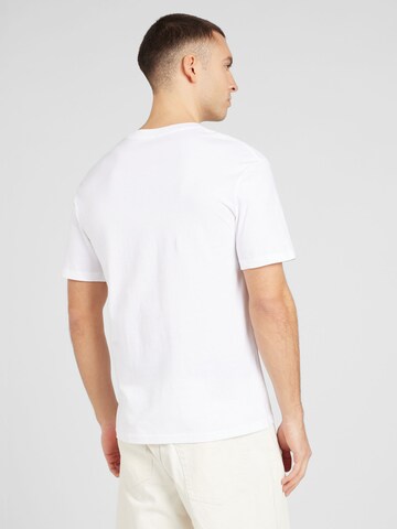 JACK & JONES Тениска 'GRAND' в бяло