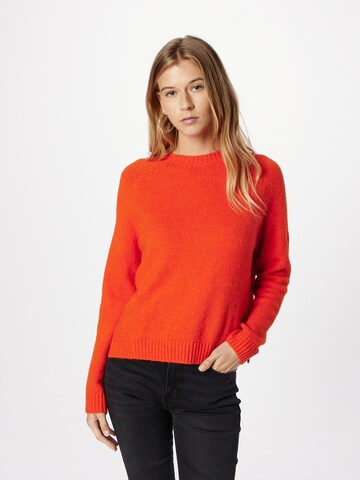 BOSS Sweater 'Febisan' in Orange: front