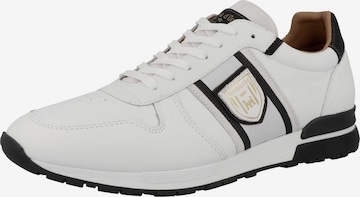 PANTOFOLA D'ORO Platform trainers 'Sangano' in White: front