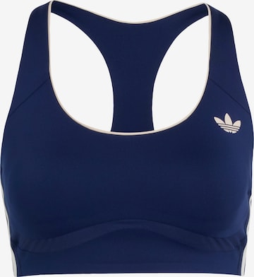 Bustino Reggiseno di ADIDAS ORIGINALS in blu: frontale