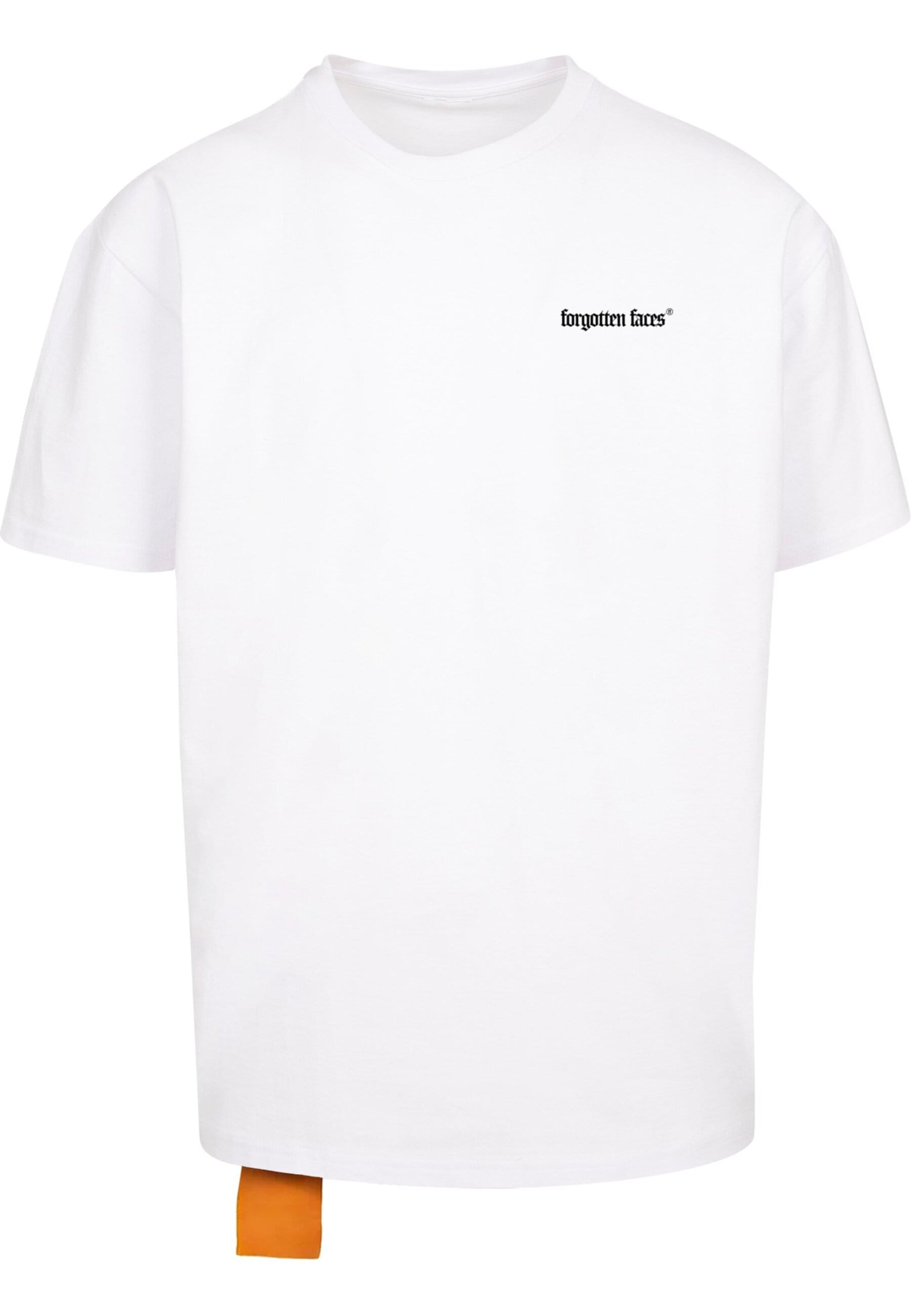 Forgotten Faces Tričko – bílá: přední strana