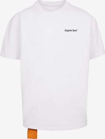 Maglietta di Forgotten Faces in bianco: frontale