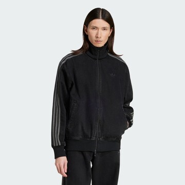 Veste mi-saison 'Adicolor Firebird' ADIDAS ORIGINALS en noir : devant