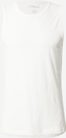 balts s.Oliver T-Krekls: no priekšpuses