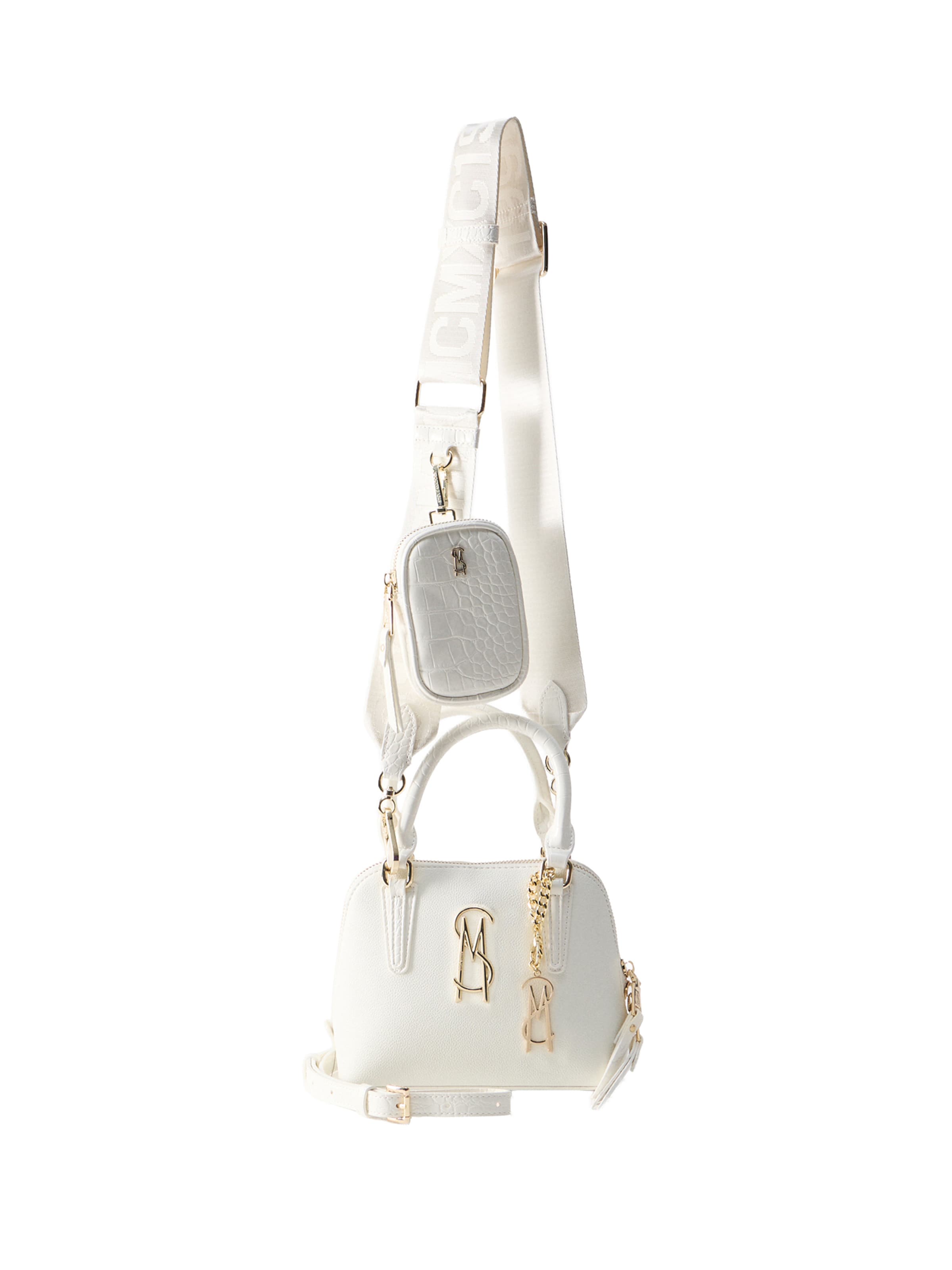 STEVE MADDEN Handtasche 'Brule-C' in Weiß: Vorderseite