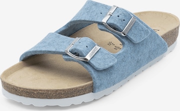 VITAFORM Huisschoenen in Blauw: voorkant