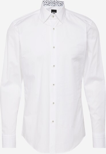 BOSS Chemise 'HANK' en blanc, Vue avec produit