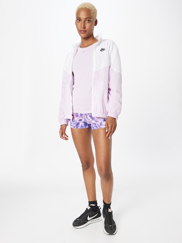 T-shirt fonctionnel 'AURA' NIKE en violet