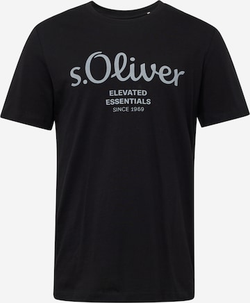 s.Oliver Shirt in Schwarz: Vorderseite