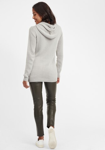 Oxmo Sweater 'Cable' in Grey