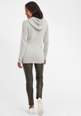 Oxmo Pullover 'Cable' in Grau