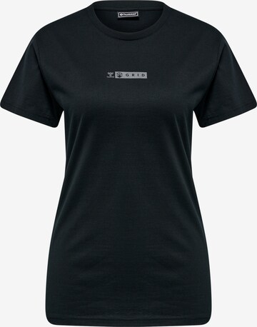 T-shirt fonctionnel 'Offgrid' Hummel en noir : devant