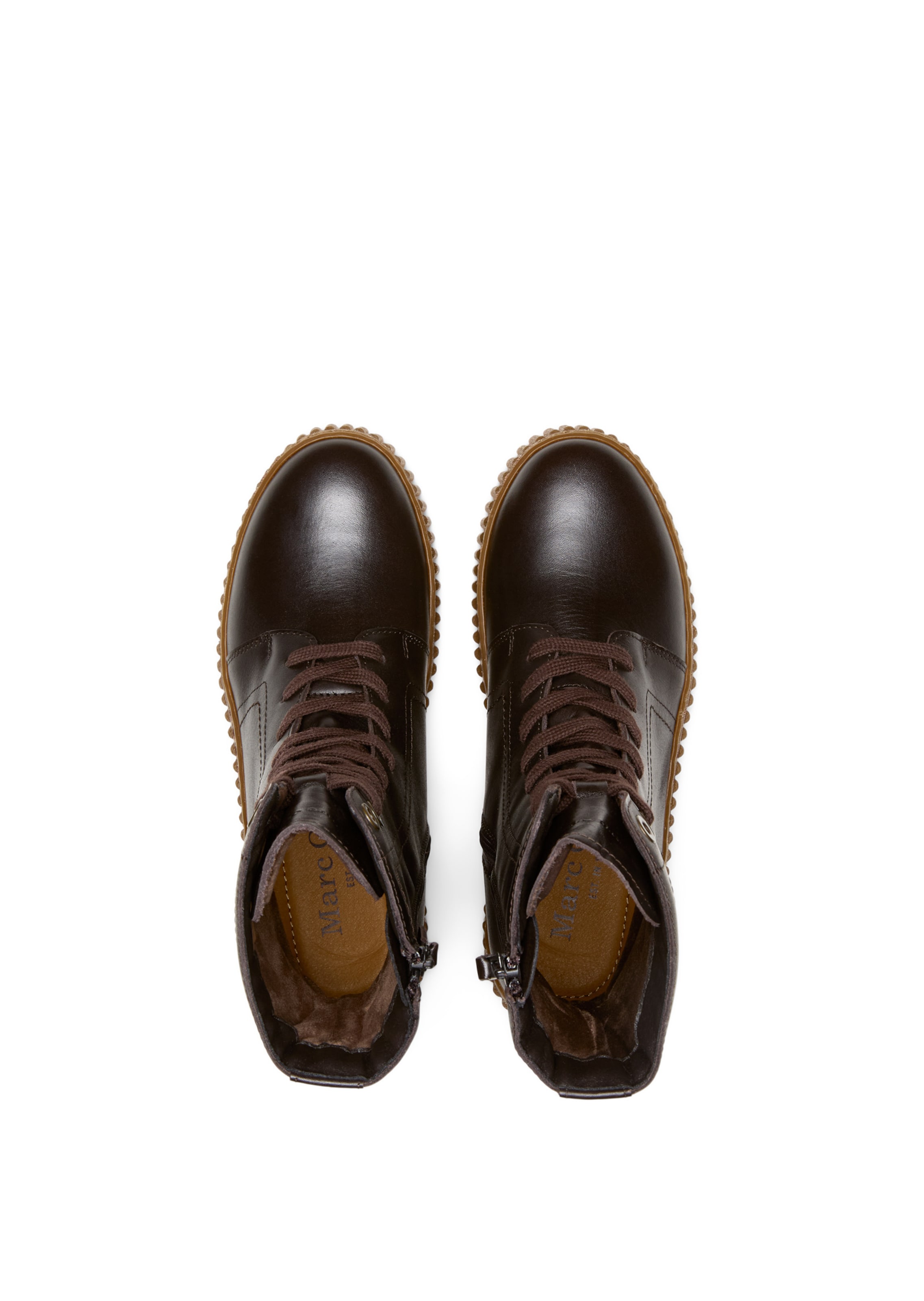Marc O'Polo Stiefelette  'Bianca ' in Braun: oben