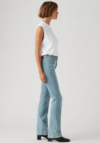 LEVI'S ® Bootcut Jeans '725 High Rise Bootcut' in Blau