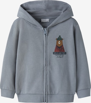 NAME IT Sweatjacke 'NMMVOLTINUS' in Blau: Vorderseite