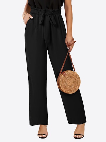 Imily Bela Laiad sääred Püksid, värv must: eest vaates