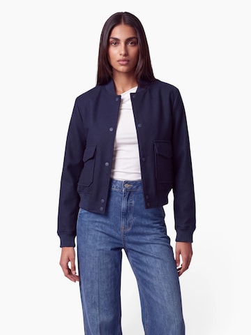 AMALY Tussenjas in Blauw: voorkant