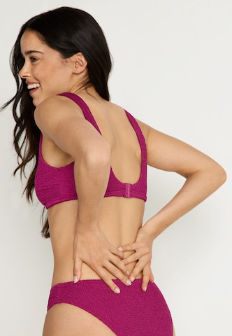 LSCN by LASCANA - Triángulo Top de bikini en lila