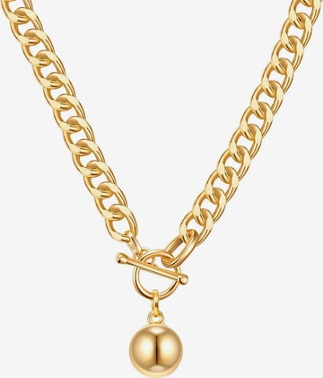 Lulu & Jane Necklace in Gold: front