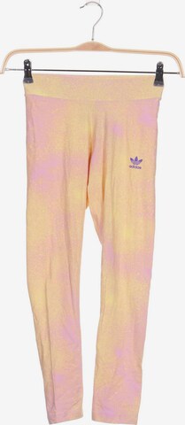 ADIDAS ORIGINALS Stoffhose XS in Gelb: predná strana