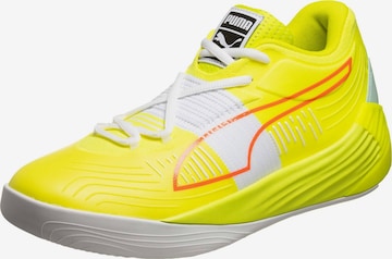 Scarpa sportiva 'Fusion Nitro' di PUMA in giallo: frontale