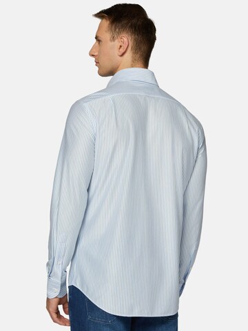 Coupe regular Chemise Boggi Milano en bleu