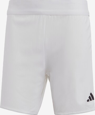 ADIDAS PERFORMANCE Regular Workout Pants 'Tiro 23 League' in White: front