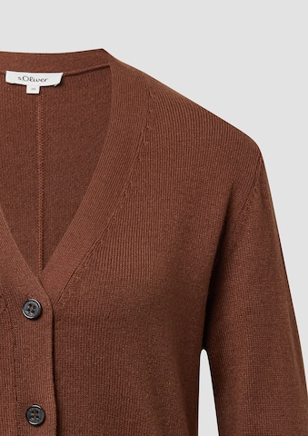 s.Oliver Strickjacke in Braun