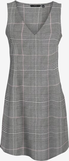 VERO MODA Kjole 'Nickie' i grå / naturhvid, Produktvisning