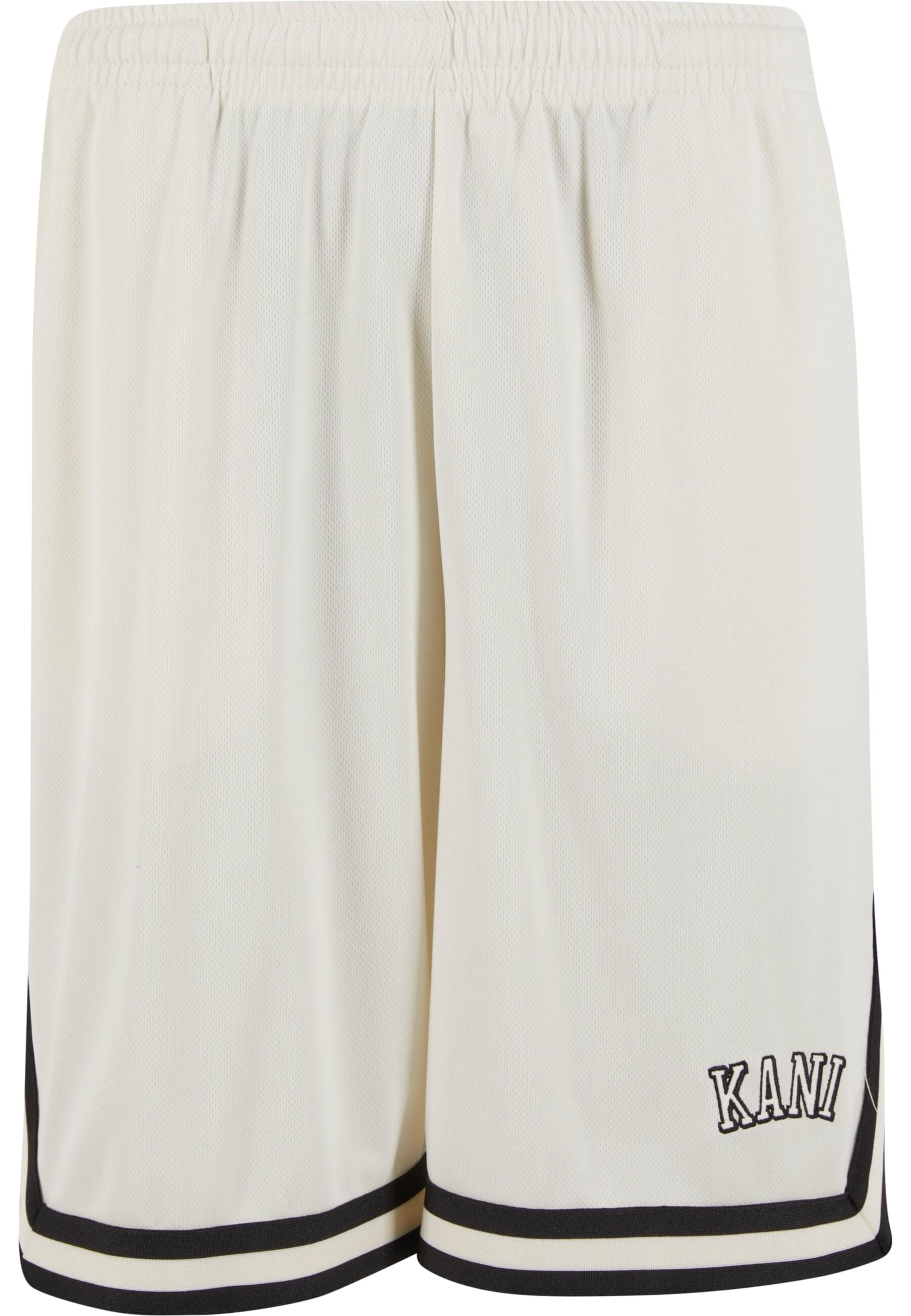Karl Kani Regular Trousers 'College Basketball' in Brown: front