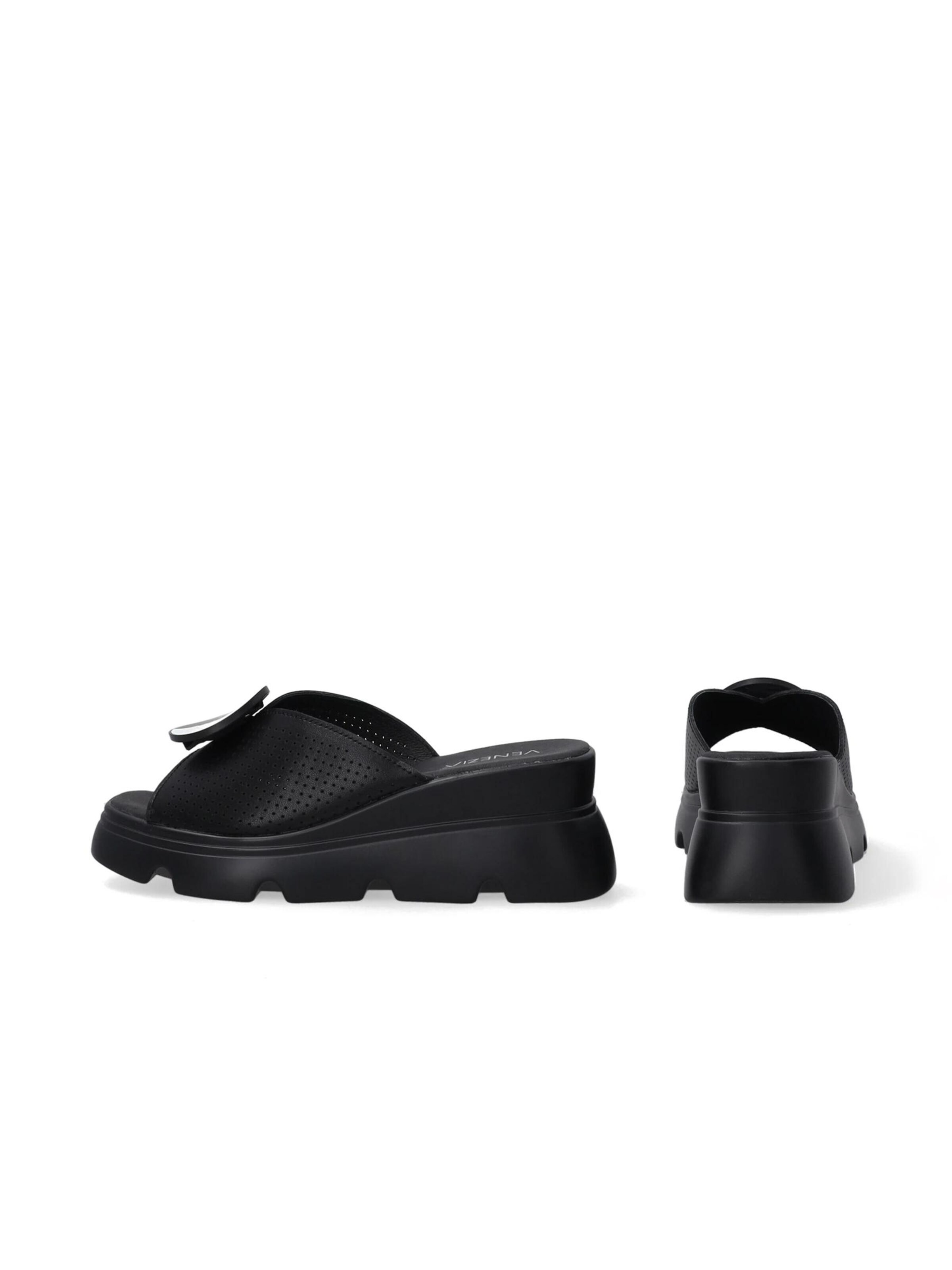 VENEZIA Pantolette 'Venezia'‌‌‌‌‌‌‌‌ in Schwarz