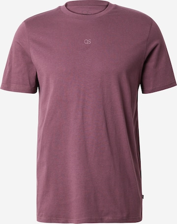 QS Shirt in Lila: Vorderseite