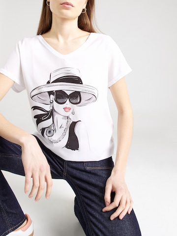 Key Largo T-Shirt 'EDDA' in Weiß