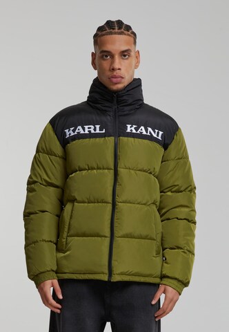 Veste d’hiver 'Retro Essential' Karl Kani en vert