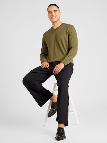 BOSS Black Sweater 'Pacello' in Green