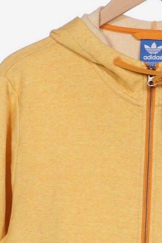 ADIDAS ORIGINALS Sweatshirt & Zip-Up Hoodie in M in Yellow
