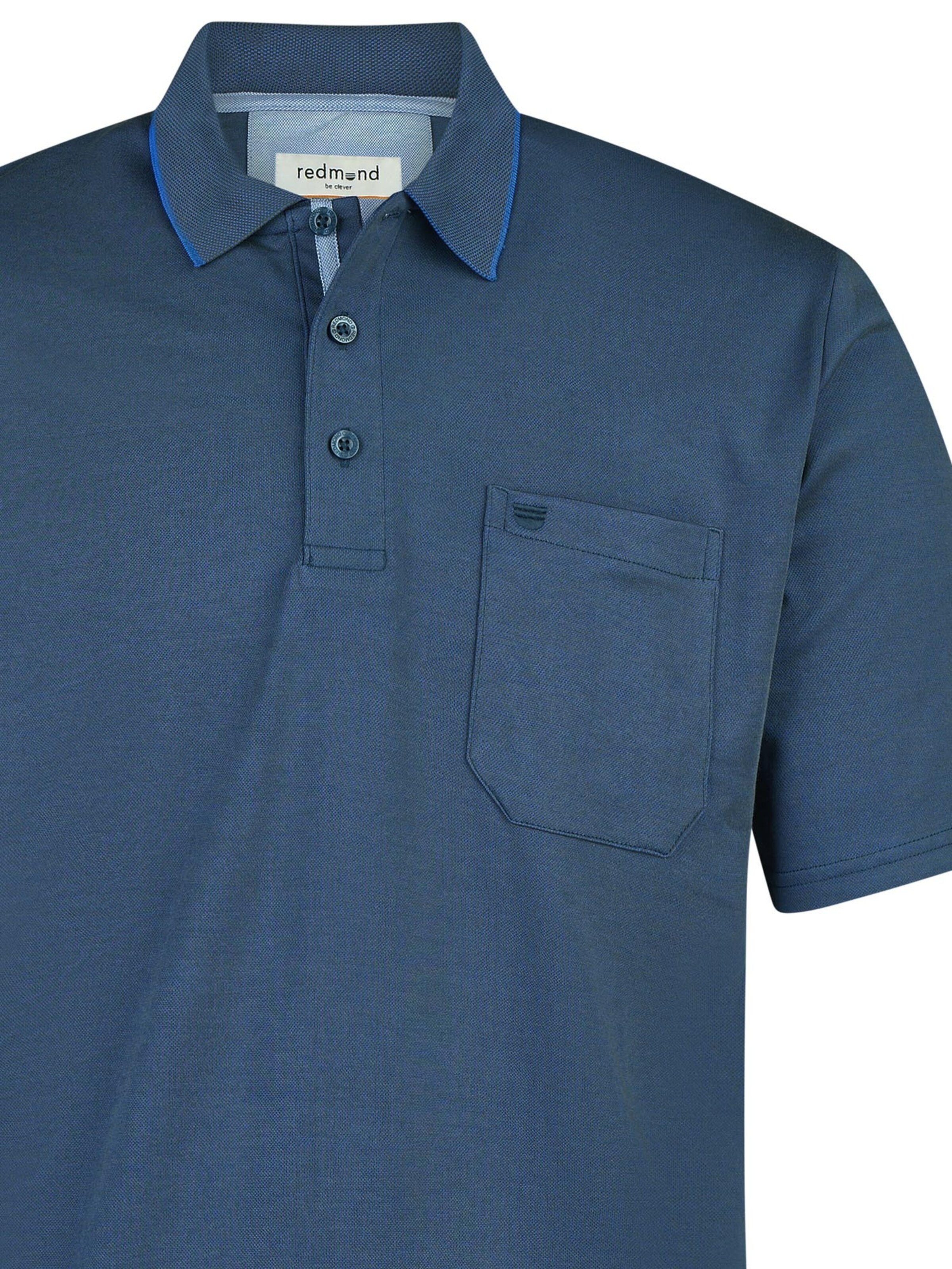 redmond Shirt 'Basic' in Blue