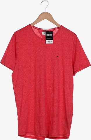 Tommy Jeans T-Shirt XXL in Rot: predná strana