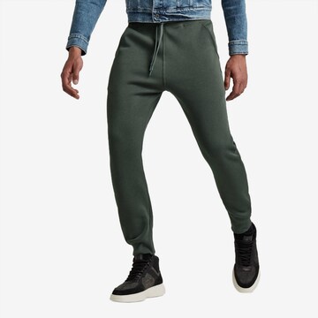 G-Star RAW - Tapered Pantalón 'Type C' en verde: frente