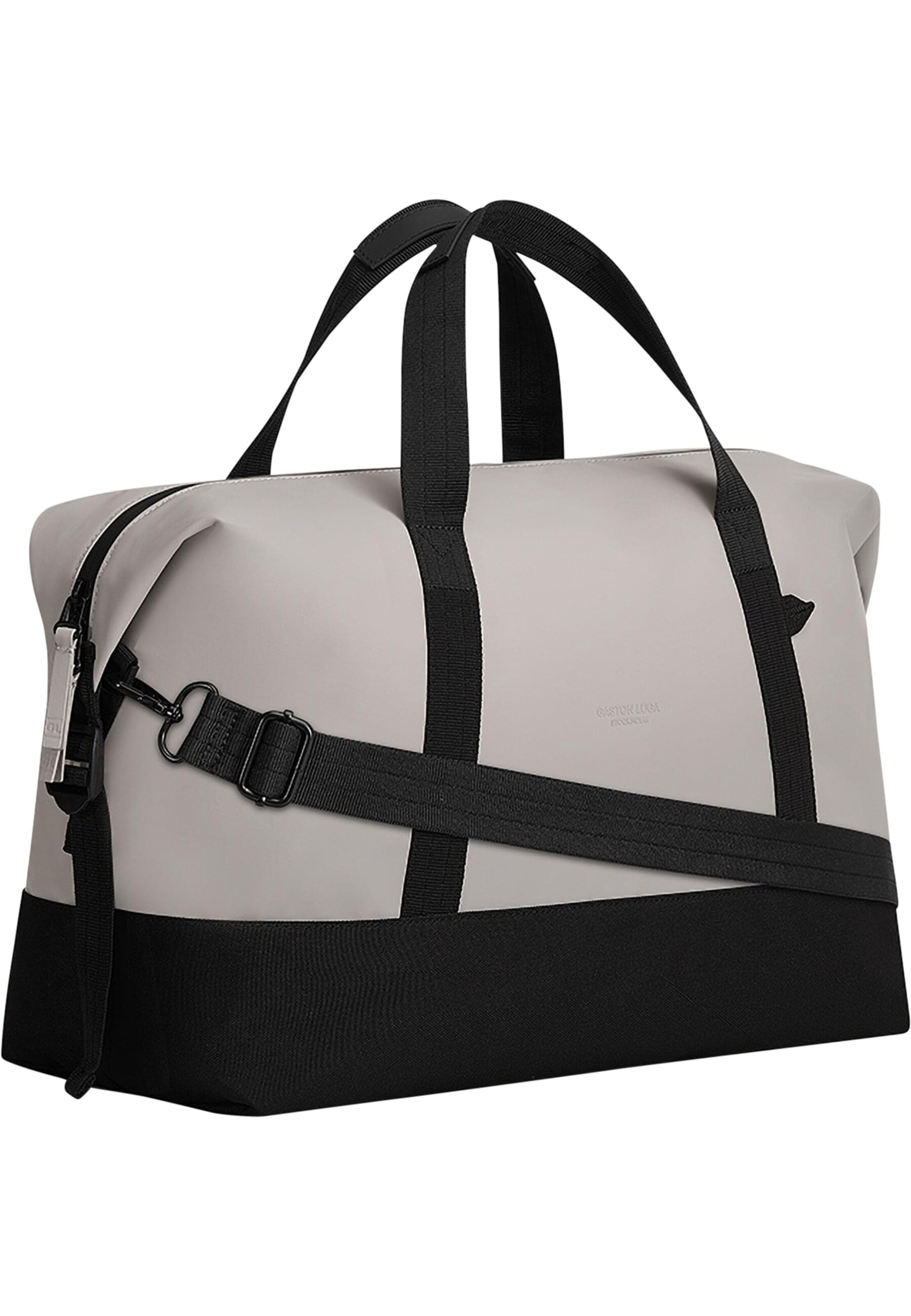 Gaston Luga Weekend bag 'Duffel S' in Beige