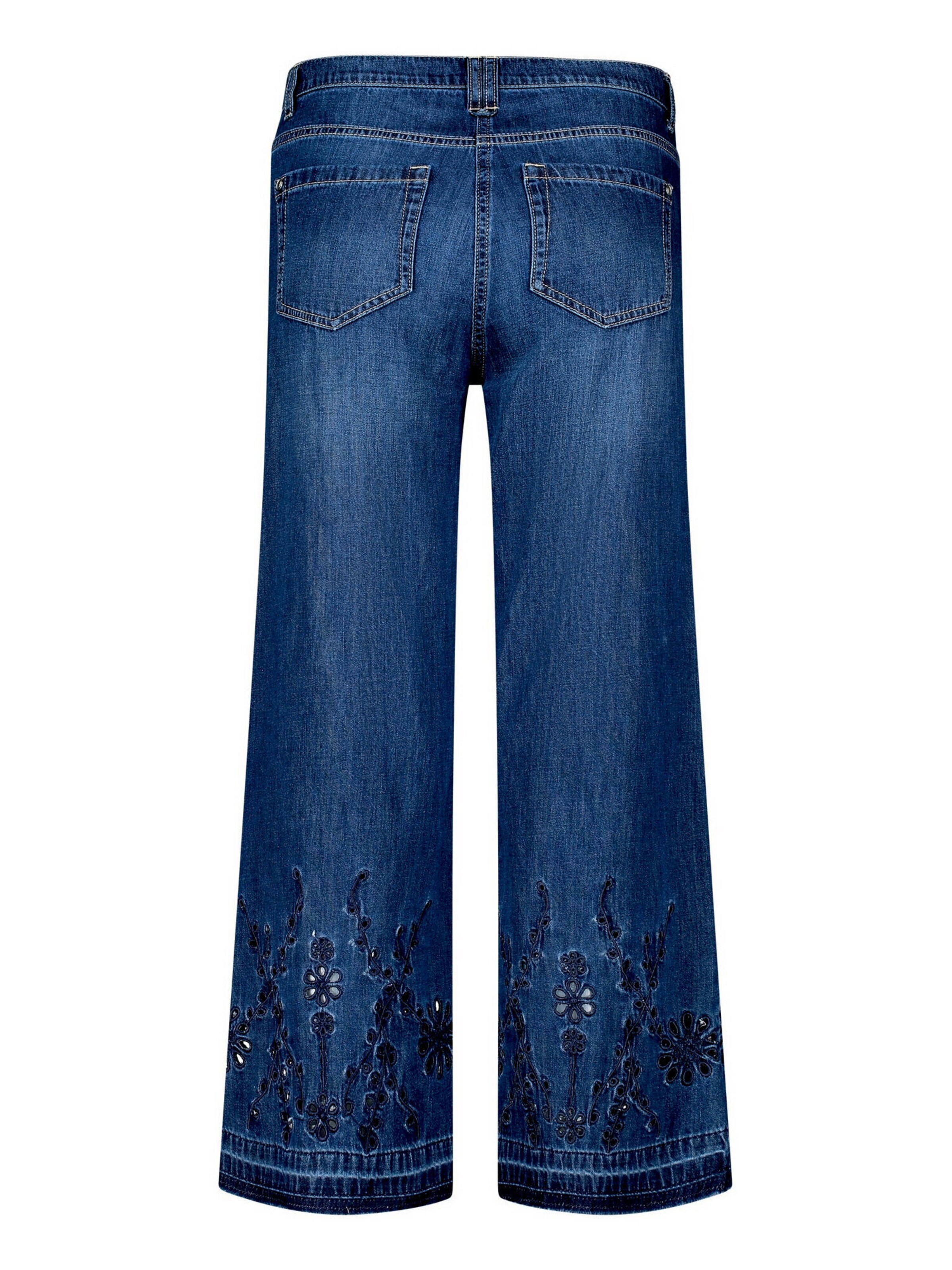 Coupe slim Jean Betty Barclay en bleu