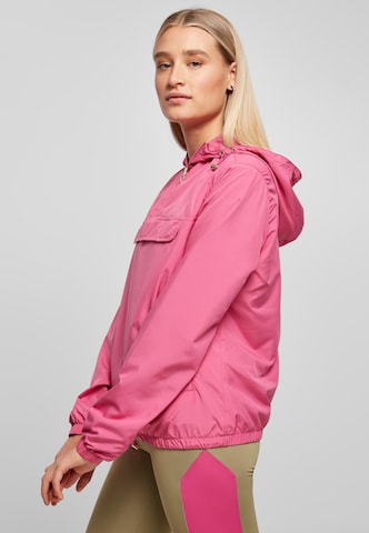 Urban Classics Kurtka przejściowa w kolorze różowy